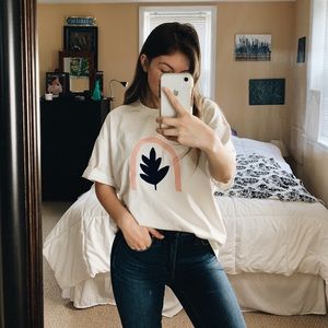 White Graphic T-shirt